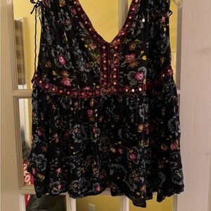 Free people sleeveless top great condition